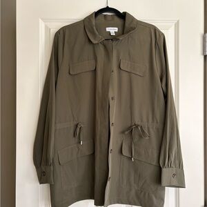 Calvin Klein Women’s Olive Utility Jacket